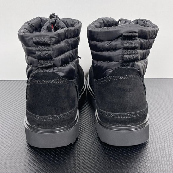 Unisex UGG Black Thick-Soled Lace-Up Snow Boots - Picture 4 of 7
